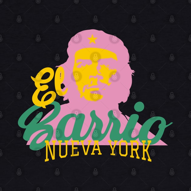 New York El Barrio  -  Spanish Harlem  - El Barrio  NYC Che Guevara by Boogosh